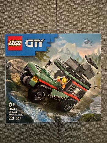 LEGO City 60447 – Camion 4×4 tout-terrain – 221 pièces – Neuf scellé