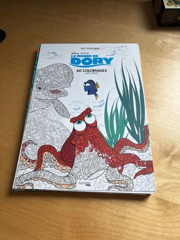 Coloriage anti stress - Disney - le monde de dory