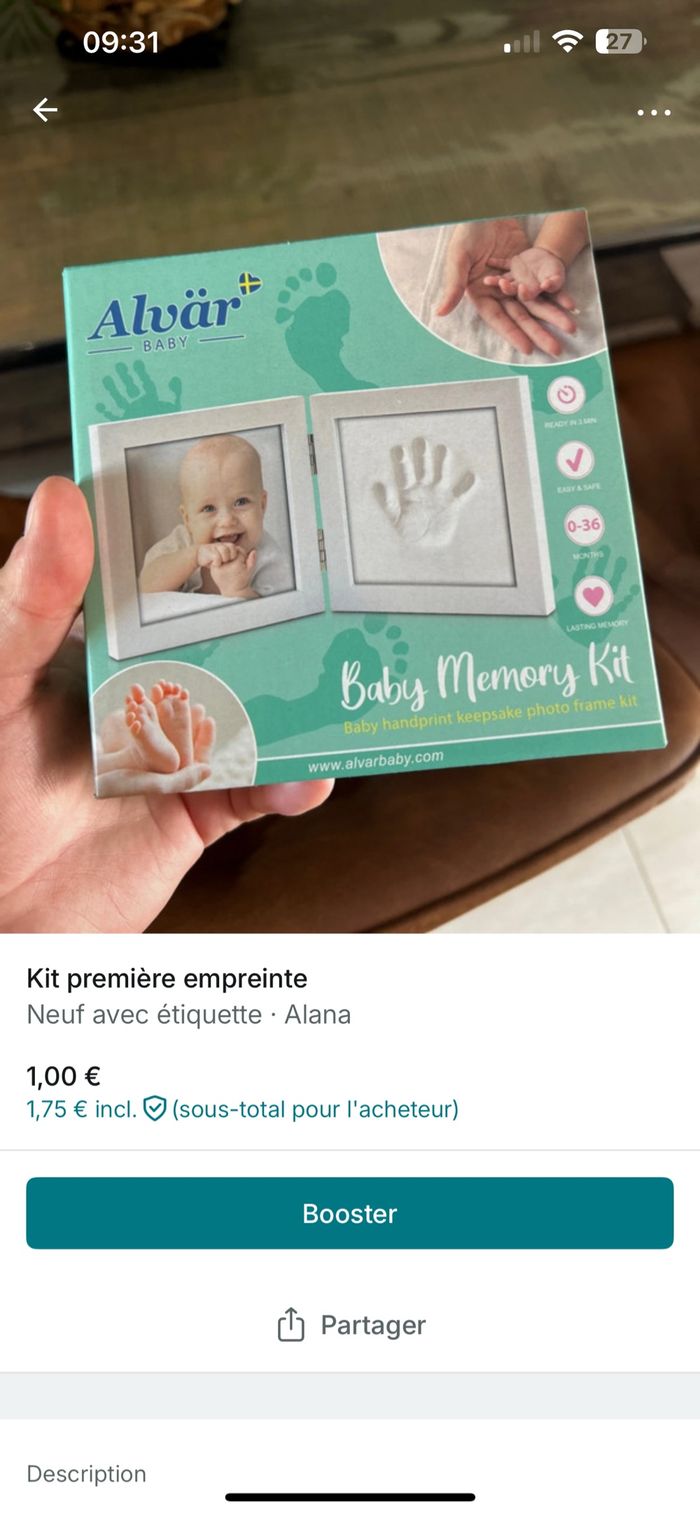 Kit empreinte