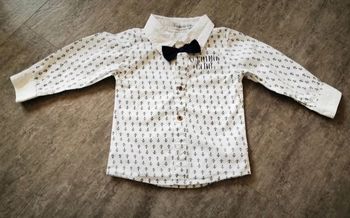 Chemise à manches longues chic bébé garçon 18 mois Noël
