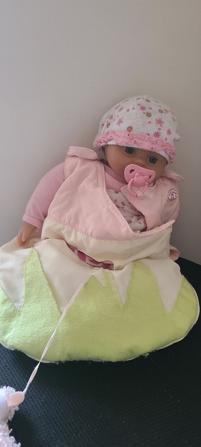 Lissi Dolls Bébé qui pleure avec tétine - photo numéro 7