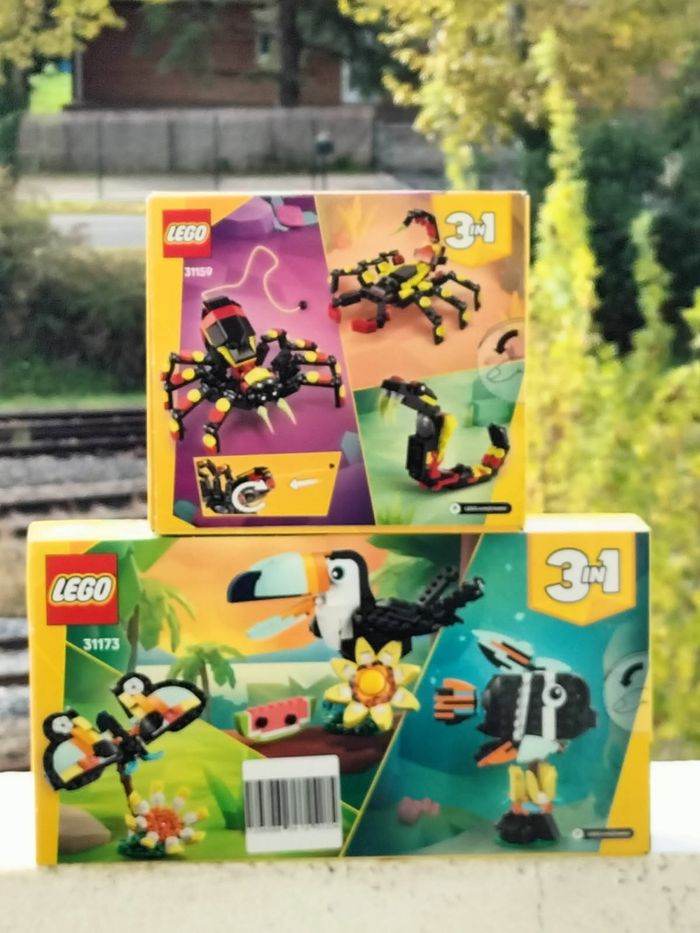 Lego creator le toucan tropical et l'araignée surprenante - photo numéro 3