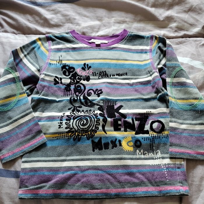 t-shirt Mlongue kenzo  4ans (1e)