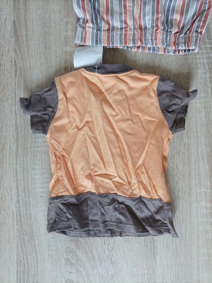 Ensemble short + t-shirt 6 mois - photo numéro 6