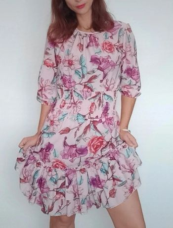 Robe fleurie chic rétro TU