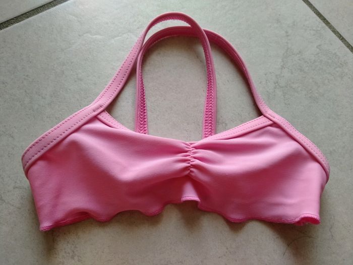 Maillot de bain rose trop mignon Tribord. Bébé 6 mois - photo numéro 4