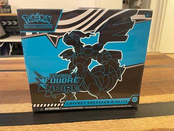 Pokémon ETB Coffret Dresseur D'Elite EV10.5 Foudre Noire Scellé FR