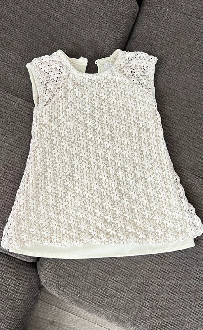 Jolie robe de cérémonie hiver 24 mois