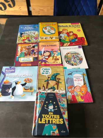 Lot de livres