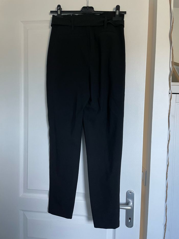 Pantalon à pince noir - photo numéro 3