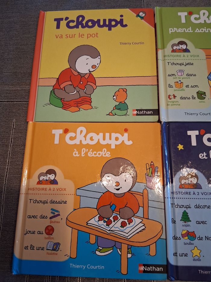 Lot de 4 livres tchoupi - photo numéro 3