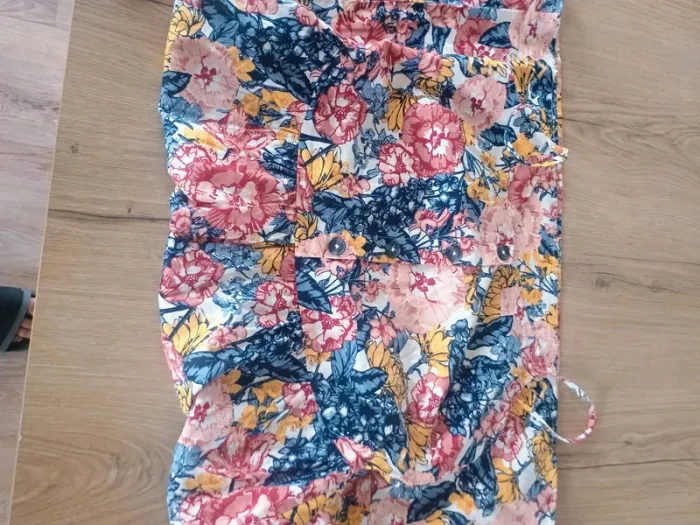 robe longue fleurie T44 - photo numéro 4