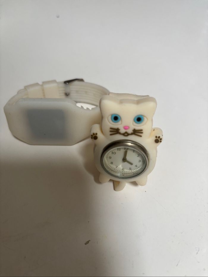 Montre enfant chat