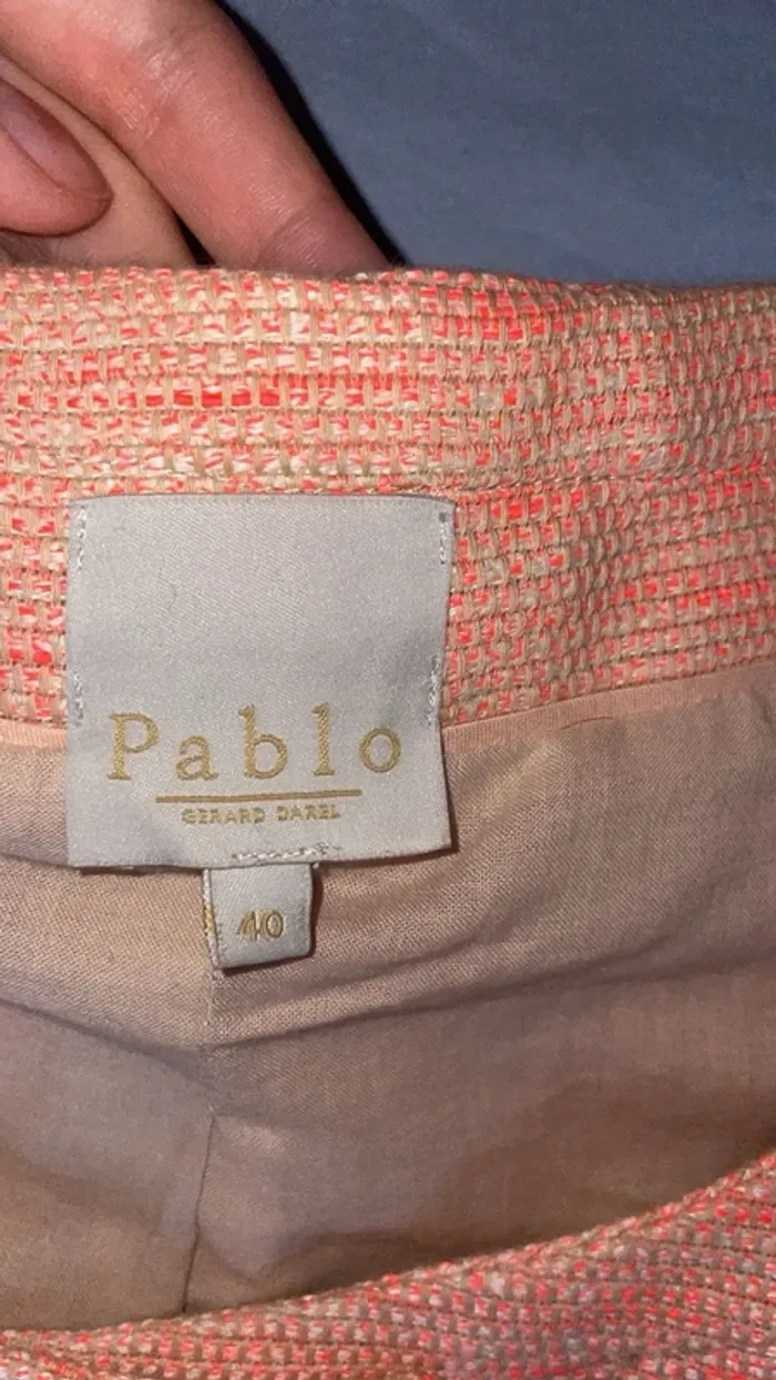 Veste Pablo rose taille 40 - photo numéro 2