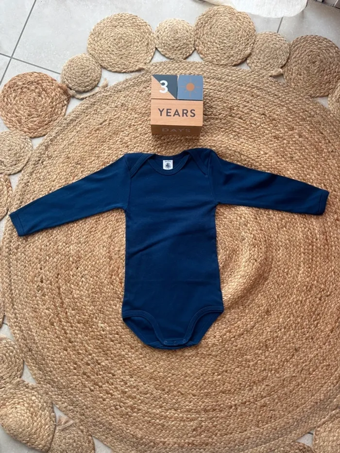 Body petit bateau garçon 36 mois - photo numéro 2