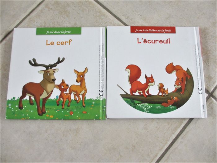 Lot de 2 livres enfant Le cerf et L’écureuil - photo numéro 2