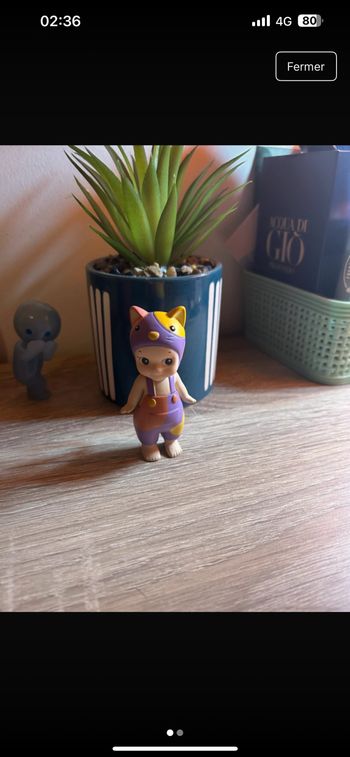 Sonny Angel Cat Life Séries - Lucky Purple