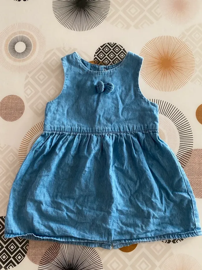 Robe 18 mois kiabi bleue