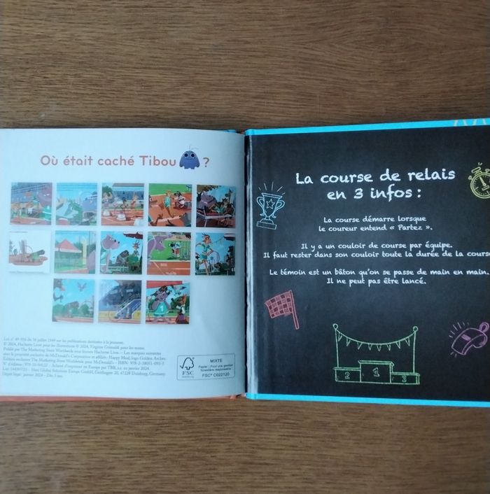 La course de relais ,Hachette Jeunesse - photo numéro 5