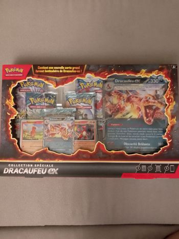 Coffret Dracaufeu ex collection spéciale