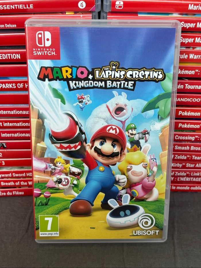 Jeu switch mario et les lapins cretins