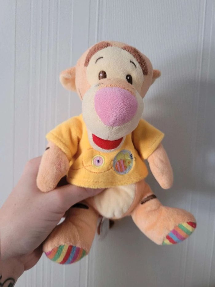 Peluche tigrou  disney nicotoy hochet
