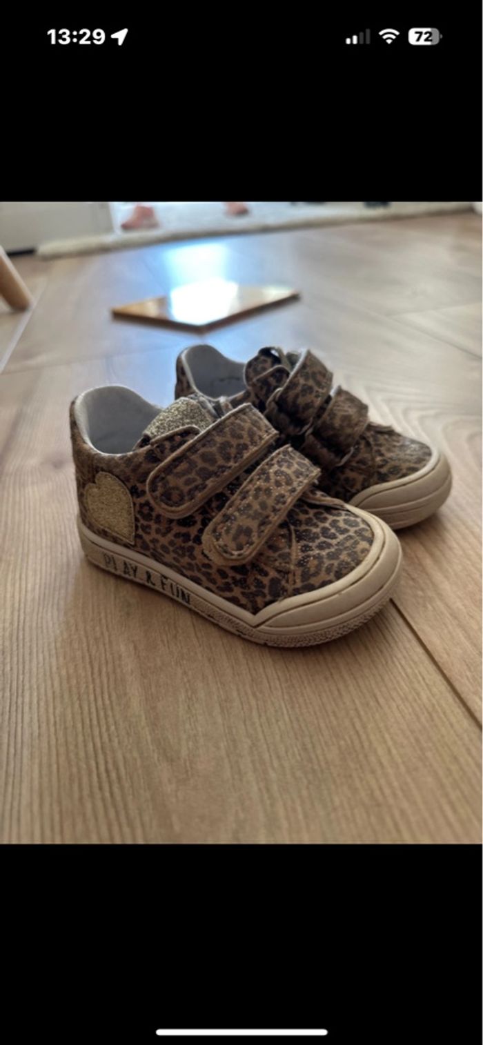 Basket léopard BOPY