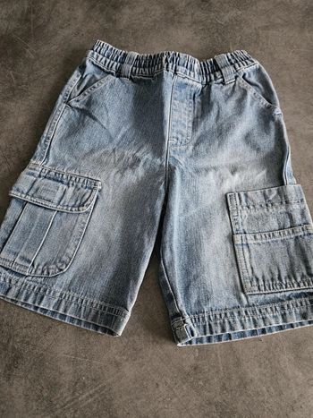 Short en jean élastiqué garçon - Taille 5 ans - Kokodo - Bleu