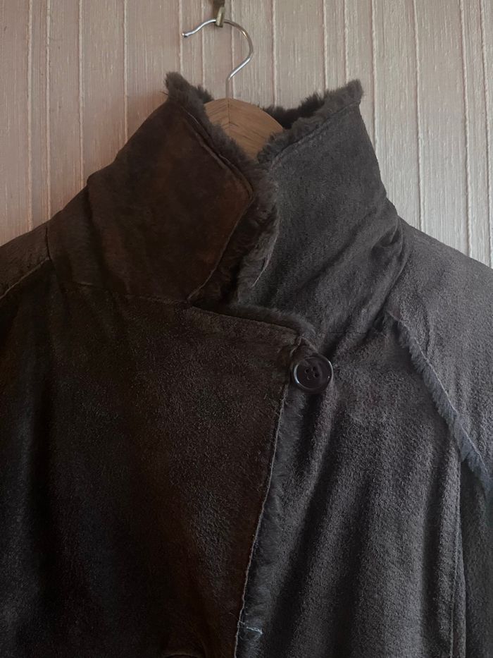Manteau long en croûte de porc taille L / 46 - photo numéro 7