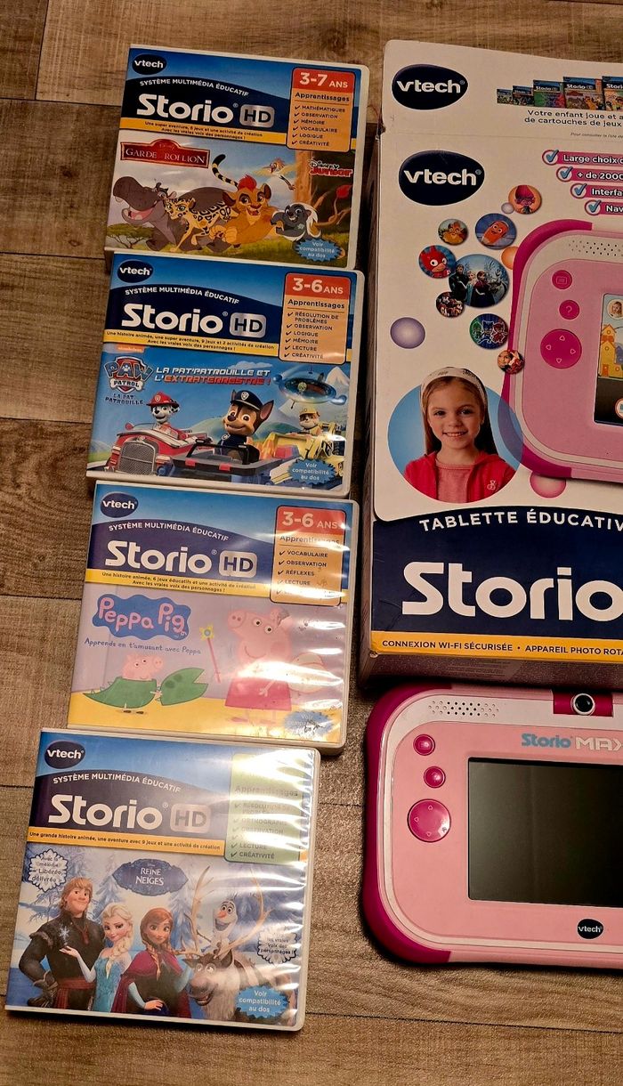 Storio max 2.0 + 4 jeux - photo numéro 2