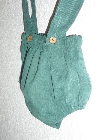 Bloomer mixte velours neuf - 2 ans