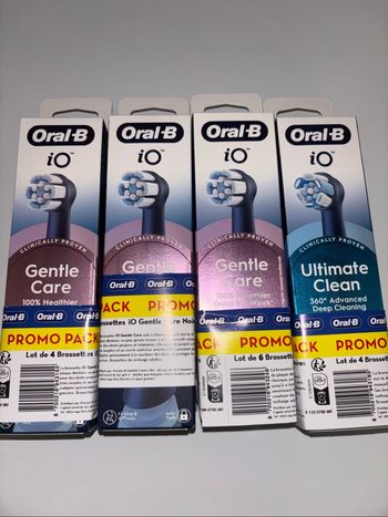 Lot brossette oral b neuf