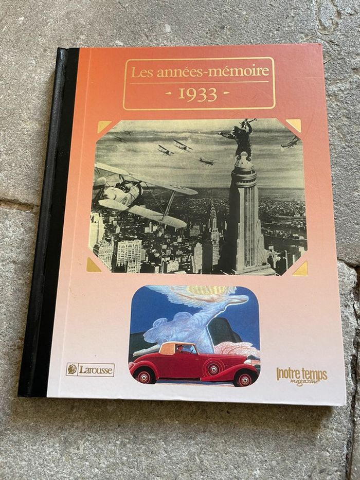Livre de ton année 1933