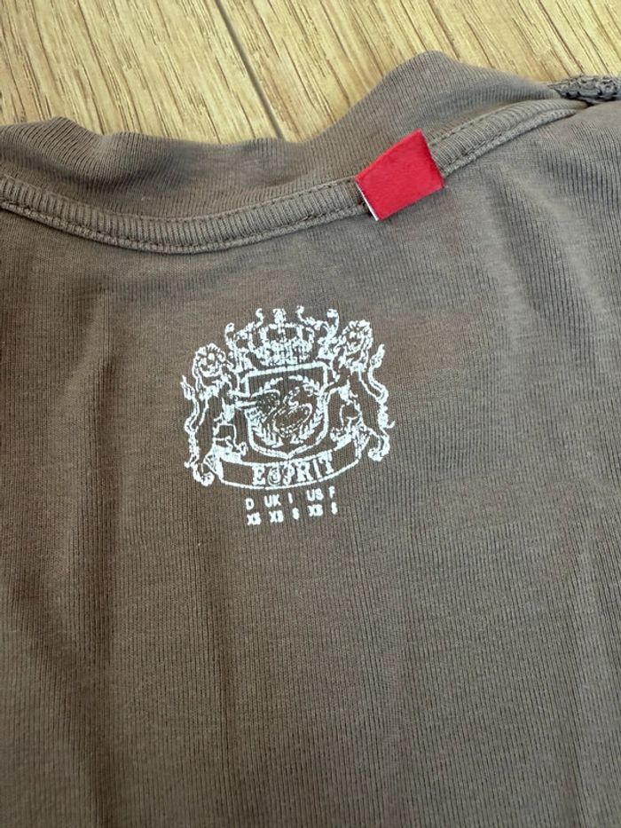 Pull sans manches Esprit EDC beige en S - photo numéro 3