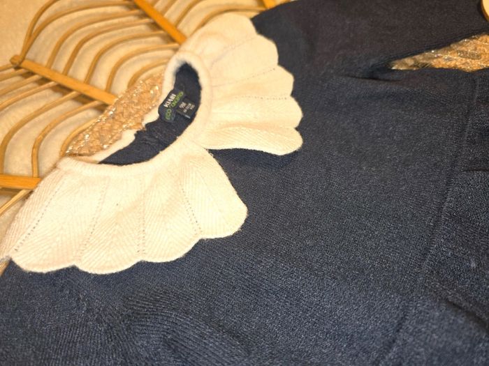 Robe pull bleu - photo numéro 3