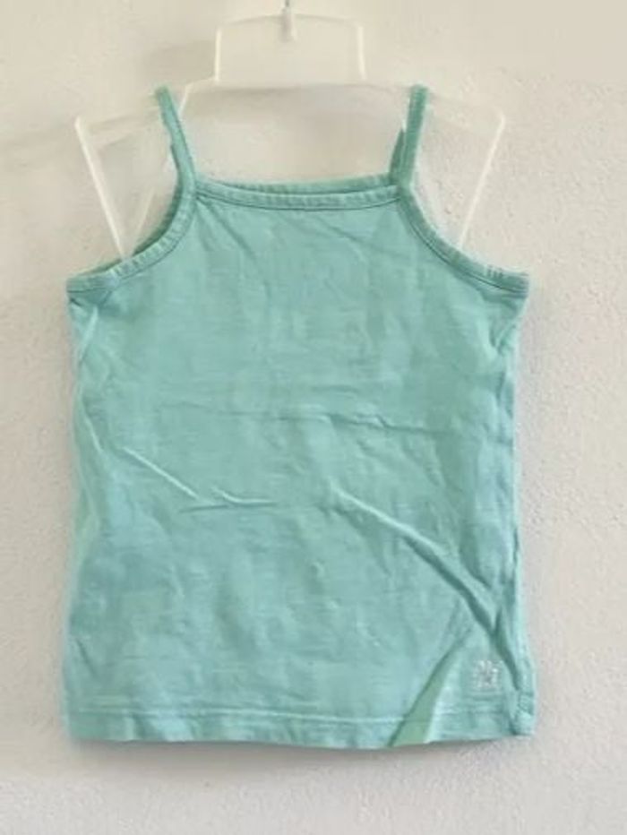 Débardeur bébé fille bleu