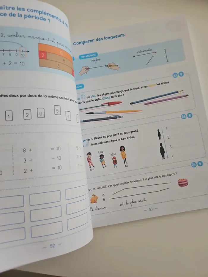 Mouv' Maths CP - Fichier élève - Ed. 2025 - photo numéro 2