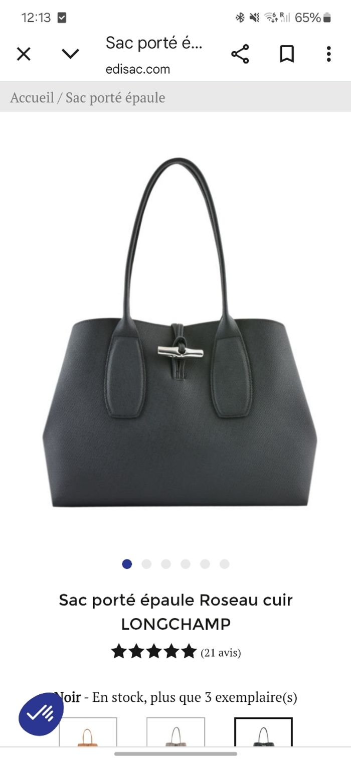 Sac Longchamp neuf