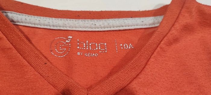 T-shirt imprimé tête de mort T: 10 ans - photo numéro 6
