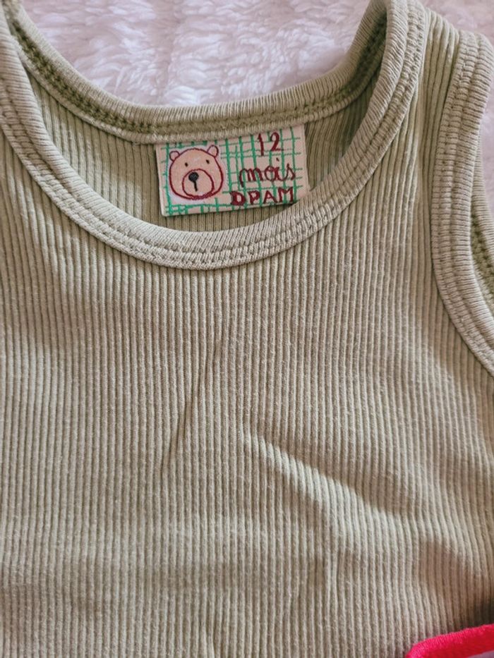 Lot débardeur 12 mois - photo numéro 2