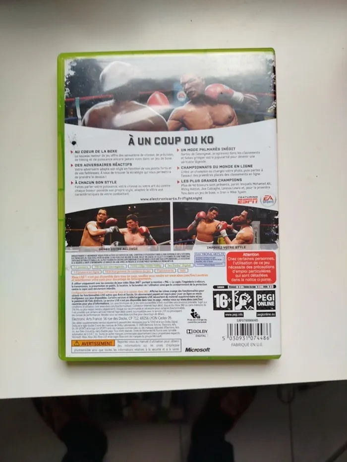 Jeu Xbox 360 Fight Night Round 4 - photo numéro 2