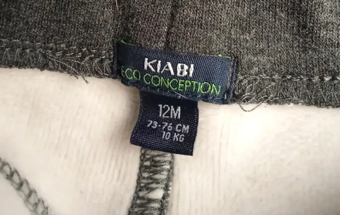 Lot 2 pantalons hiver 9/12 mois - photo numéro 7