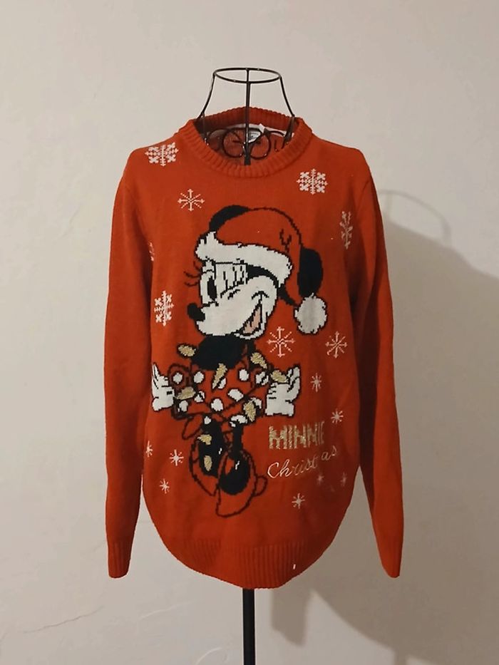 Pull de Noël Minnie Disney Taille 42 - photo numéro 2