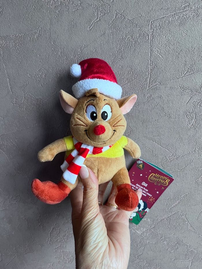 Peluche épaule / shoulder Gus de Cendrillon neuve - photo numéro 2