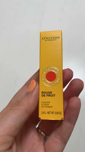 L’occitane rouge à lèvres