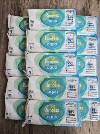 Lingettes pampers Aqua harmonie