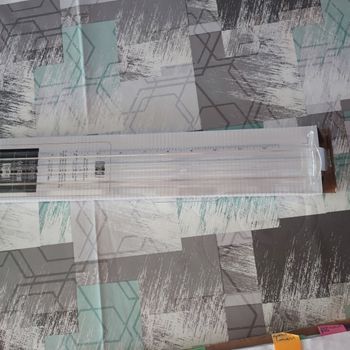 Regle inch pour coupe papier stampin up adaptable  sur autre marque craftelier  artemio...