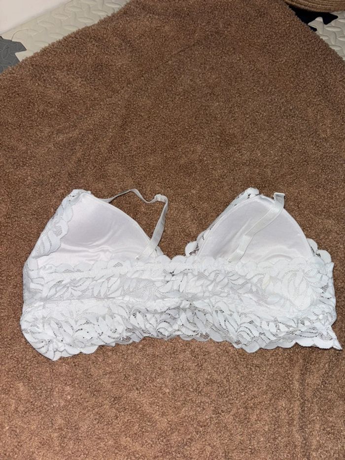 Soutien-gorge / brassière sans armatures blanc - photo numéro 3