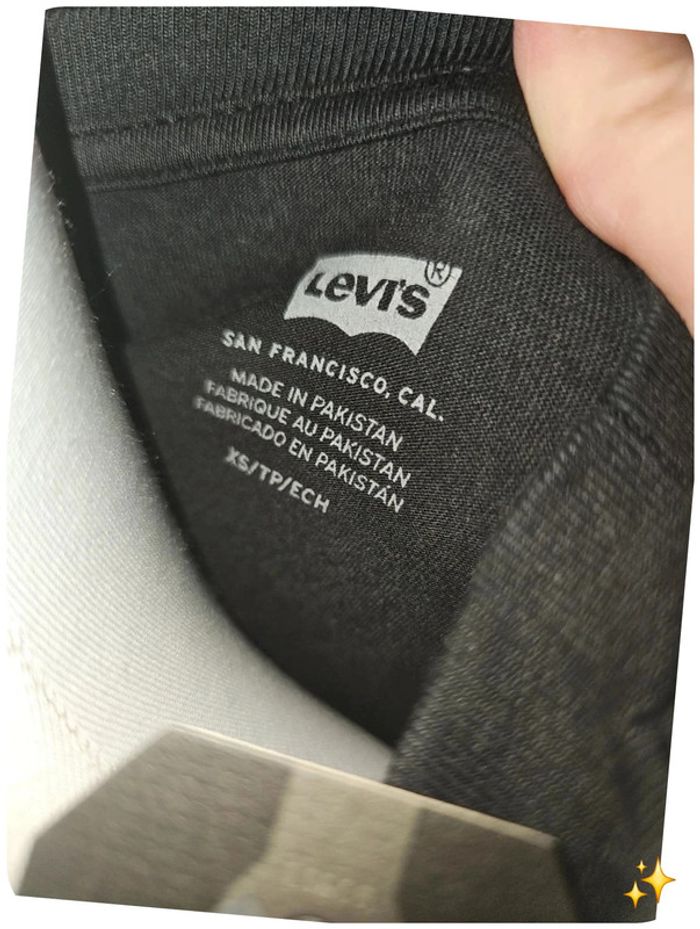 T-shirt Levi's noir xs femme - photo numéro 4