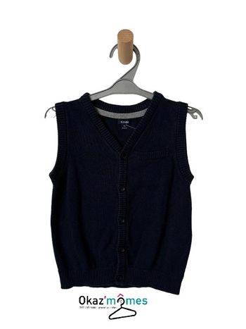 Gilet sans manches bleu marine - Kiabi 5 ans